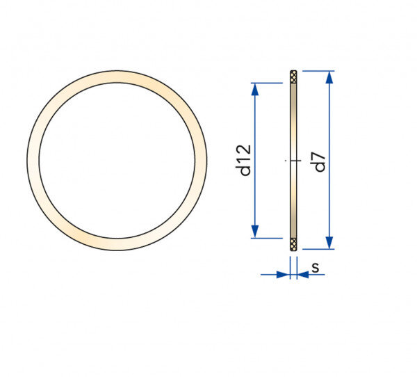 Seal ring DN 40 K-Flex