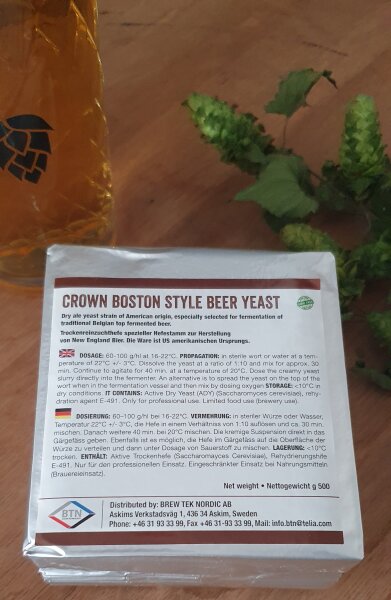 Crown Boston Style Ale yeast / 0,5 kg VacuPad